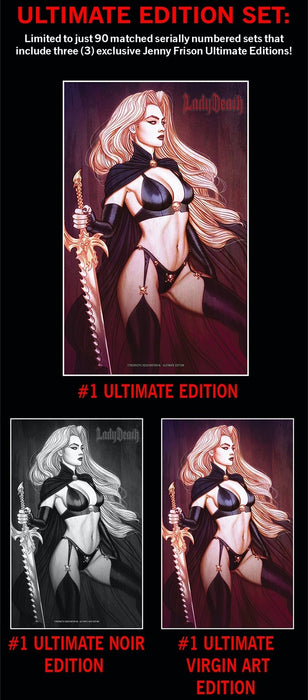 Lady Death: Cybernetic Desecration #1 - Ultimate 3-Book Set
