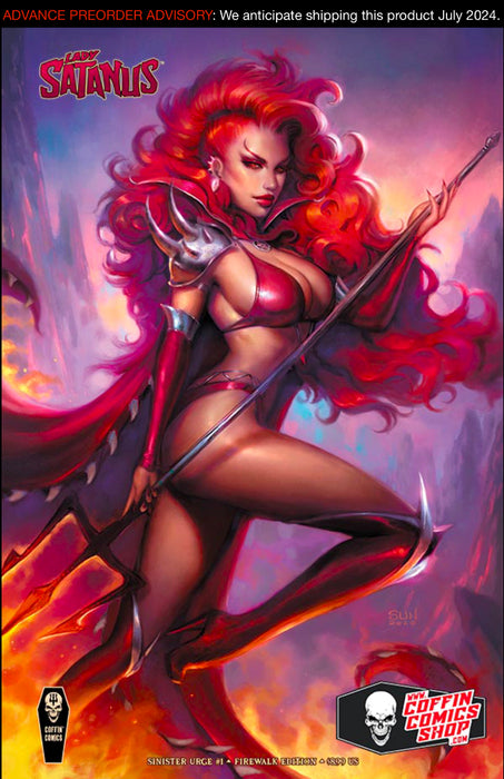 Lady Satanus: Sinister Urge - Comic Shop Firewalk Edition