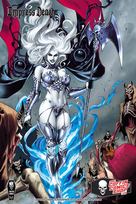 Lady Death: Cybernetic Desecration #1 (of 2) - Comic Shop Empress Death Elite Edition
