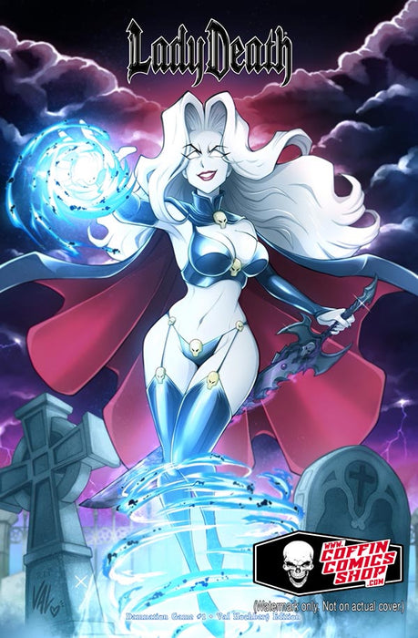 Lady Death: Damnation Game #1 - Val Hochberg Edition