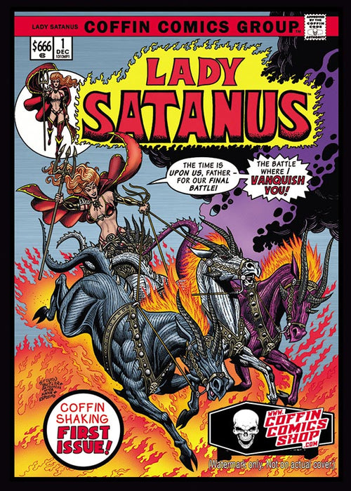 Lady Satanus: Satanus' Daughter Metallicard