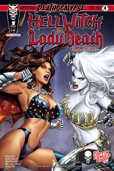Hellwitch vs. Lady Death: Wargasm #1 (of 2) - Comic Shop Standard Edition