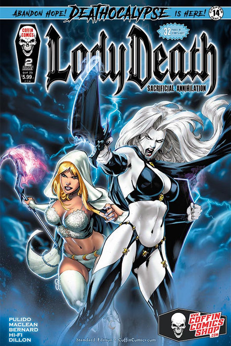Lady Death: Sacrificial Annihilation #2 (of 2) - Comic Shop Standard Edition