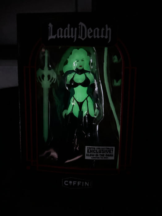 Lady Death: Legacy 6" Premium Action Figure - Glow-In-The-Dark