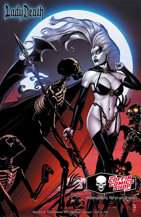 Lady Death: Sacrificial Annihilation - Skeleton Edition