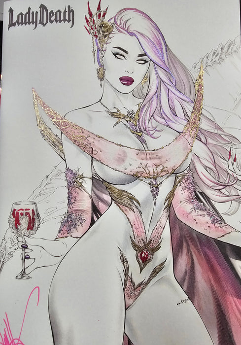 Lady Death: Gallery #1 - Black Gala Lingerie Embellished Edition