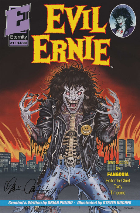 Evil Ernie: Youth Gone Wild #1 - 35th Anniversary Facsimile Edition - Signed by Brian Pulido