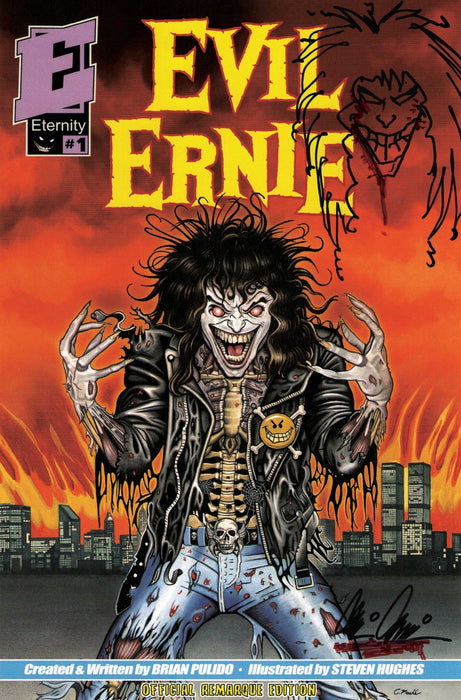 Evil Ernie: Youth Gone Wild #1 - 35th Anniversary Facsimile Edition - Remarqued by Brian Pulido