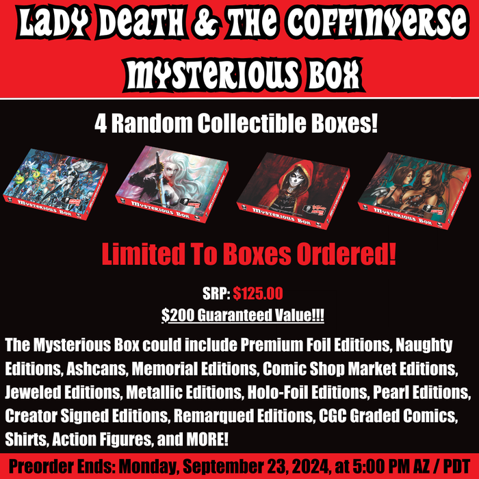 Lady Death & The Coffinverse Mysterious Box