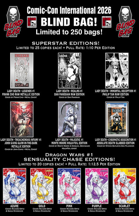 Lady Death: Comic-Con International 2026 Blind Bag