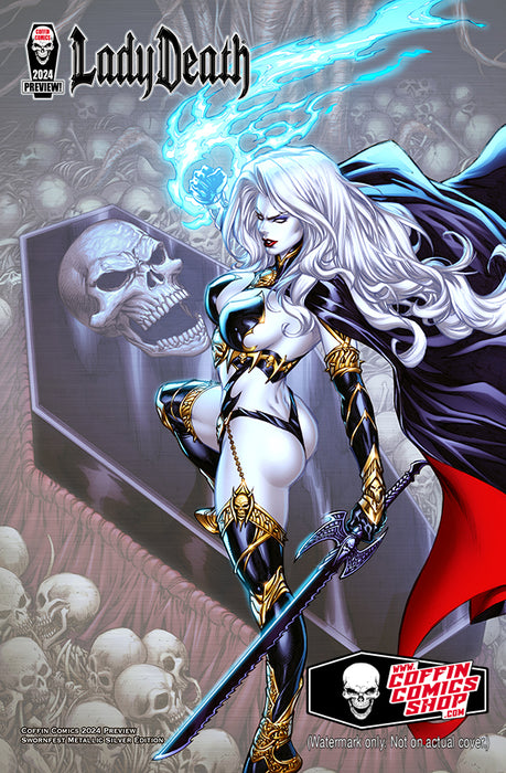 Coffin Comics 2024 Preview - Swornfest Metallic Silver Edition