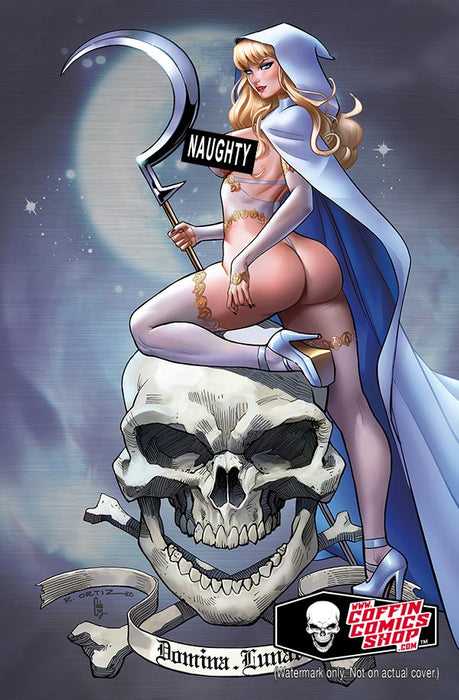 Chaotica: Spellbound #1 - Naughty Skull & Bones Metallic Virgin Art Edition