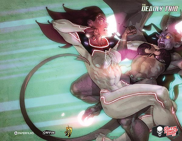 The Deadly Trio: Doomsayer #1 - Ben Caldwell Edition