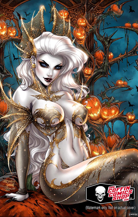 Empress Death: Black Gala Halloween 11x17" Print