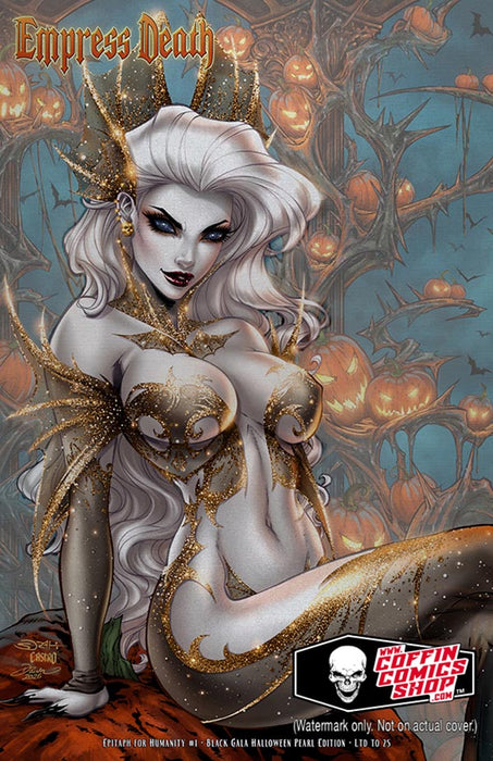 Empress Death: Epitaph for Humanity #1 - Black Gala Halloween Pearl Edition