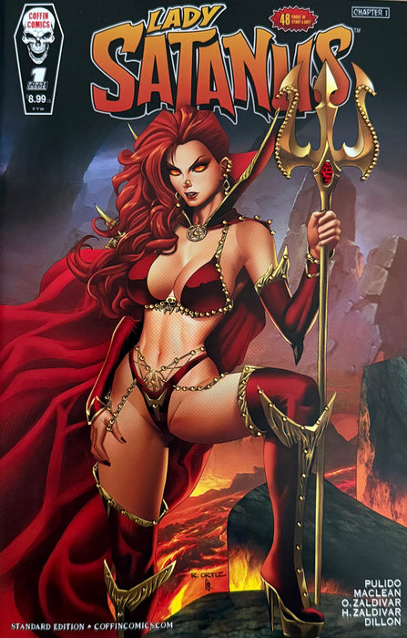 Lady Satanus: Sinister Urge - Comic Shop Standard Edition - Mega Jeweled Copy!