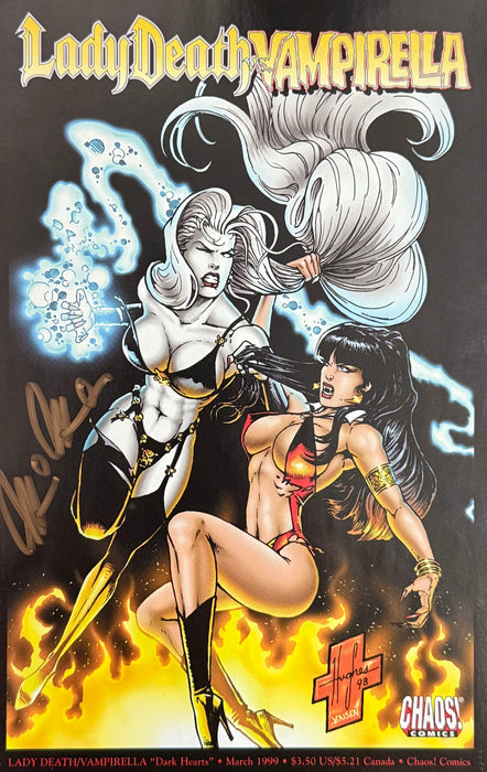 Lady Death vs .Vampirella "Dark Hearts" #1