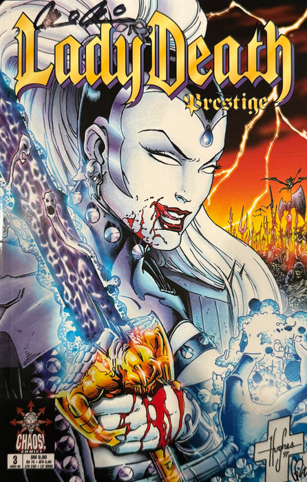 Lady Death: Prestige #1 - German Edition - Pulido Signed (After Holidaze Vault - Sunday)