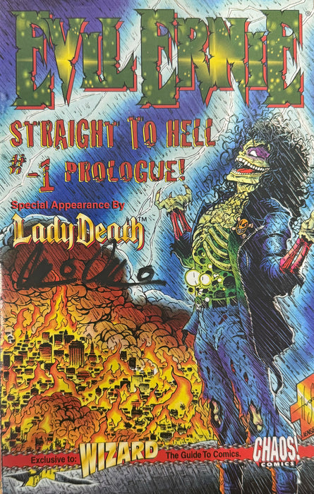 Evil Ernie: Straight to Hell #1 -  Ashcan Prologue Edition - Pulido Signed (Catacomb 7/23)