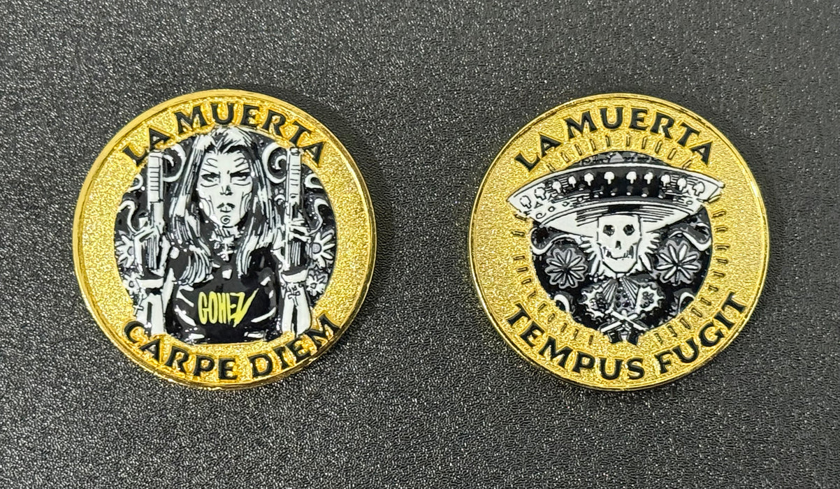 La Muerta: Joel Gomez Nemesis Gold Coin