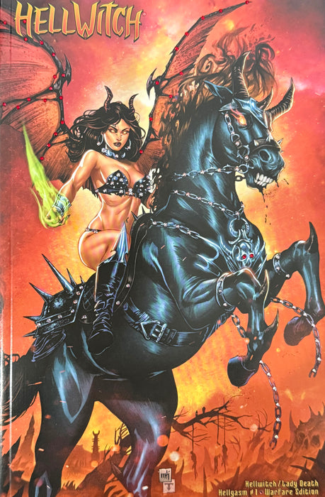 Hellwitch / Lady Death: Hellgasm - Warfare Edition - Mega Jeweled Copy! (Catacomb 6/18)