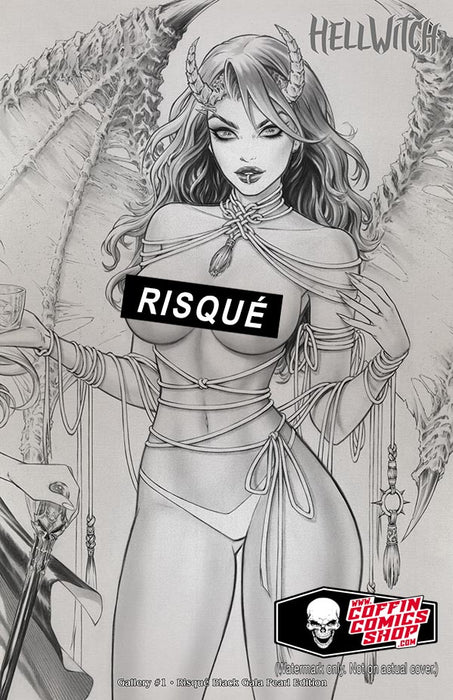 Hellwitch: Gallery #1 - Risque Black Gala Pearl Edition