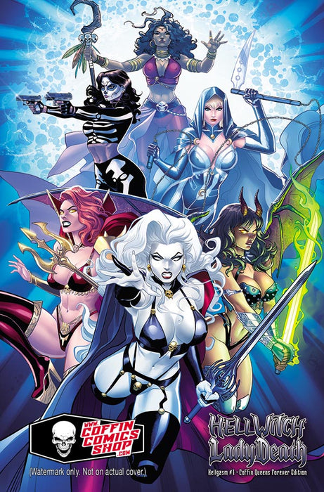 Hellwitch / Lady Death: Hellgasm - Coffin Queens Forever Edition