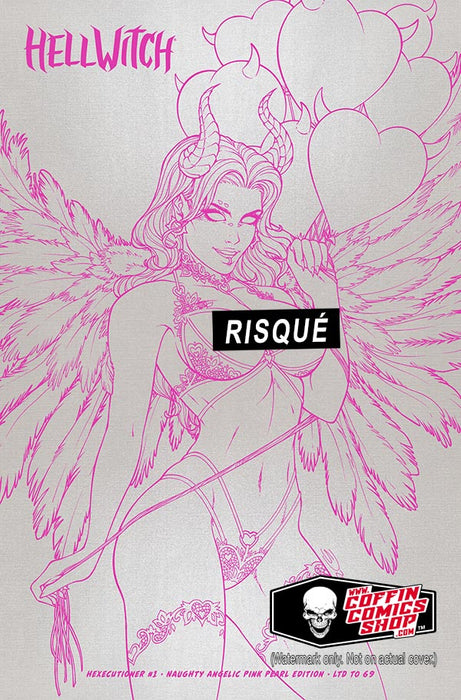 Hellwitch: Hexecutioner #1 - Naughty Angelic Pink Pearl Edition
