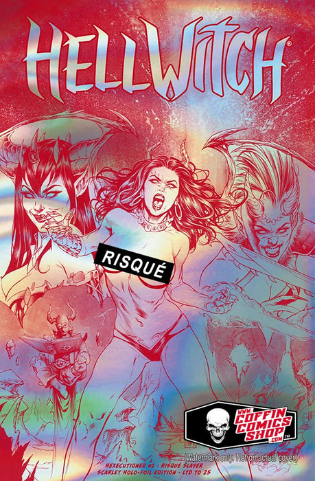 Hellwitch: Hexecutioner #1 - Risque Slayer Scarlet Holo-Foil Edition