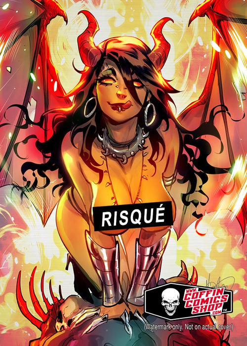 Hellwitch: Risqué Explosive Metallicard