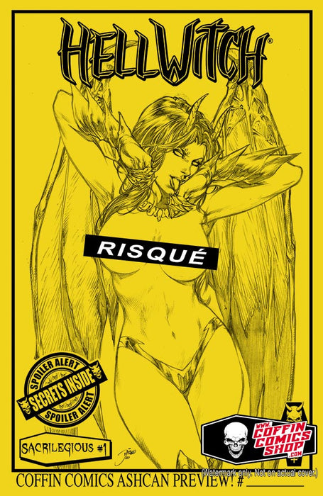 Hellwitch: Sacrilegious #1 - Ashcan Preview Edition - Lemon