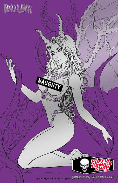 Hellwitch: Sacrilegious - Violet Metal Edition (BP Edition!) - Catacomb 9/3