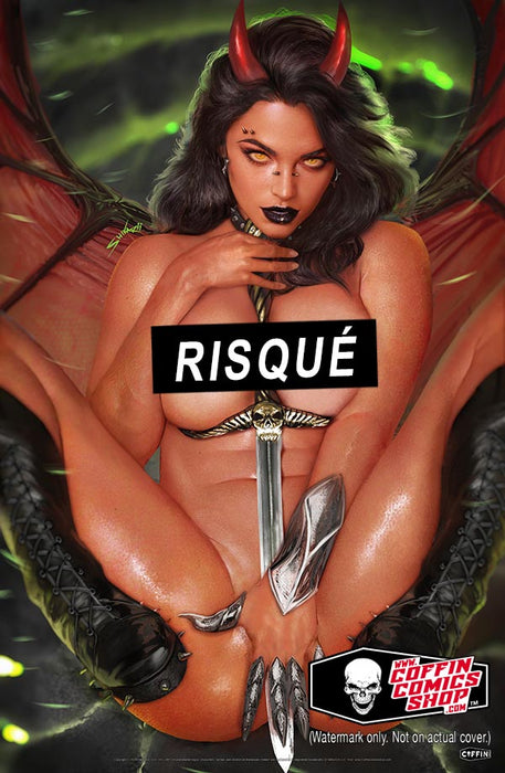Hellwitch: Shikarii Topless & Pierced 11x17" Print