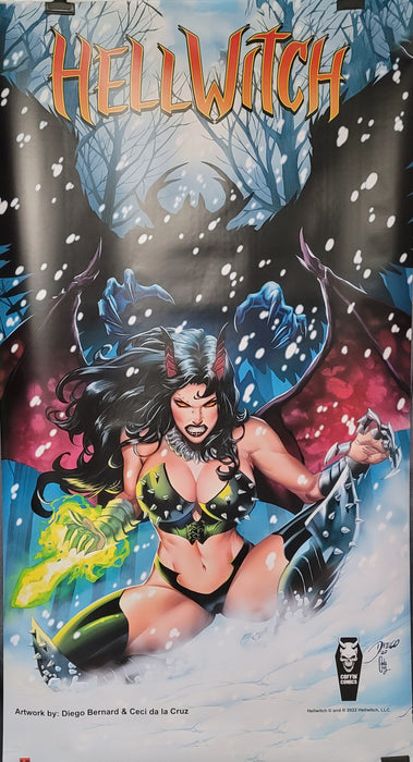 Hellwitch: Forbidden 7' x 3' Promotional Banner (Warehouse Finds 12/4)