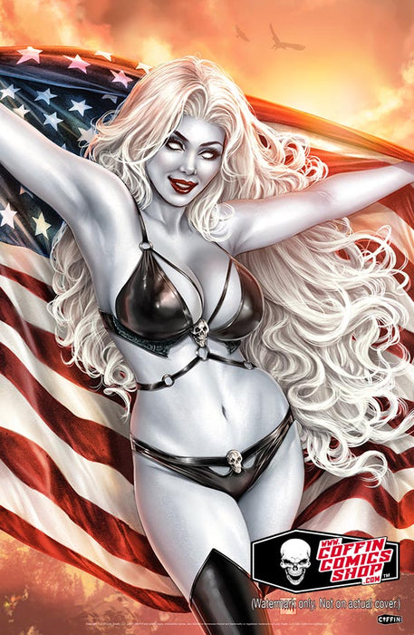 Lady Death: Flag 11x17" Print