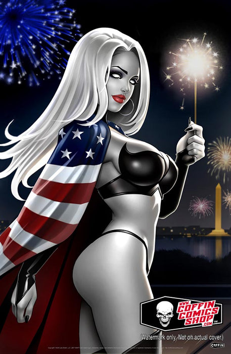 Lady Death: Sparkler 11x17" Print