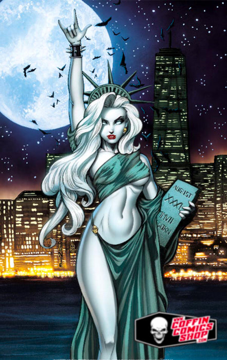 Lady Death: Liberty or Death 11x17" Print