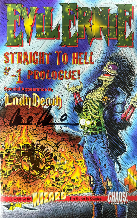 Evil Ernie: Straight to Hell #1 -  Ashcan Prologue Edition - Pulido Signed (Tomb Treasures 12/17)