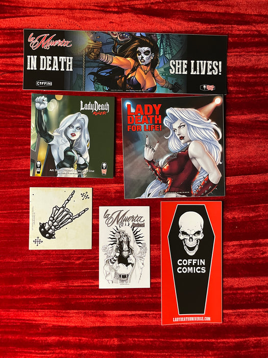 Coffin Comics Mystery Sticker Bundle