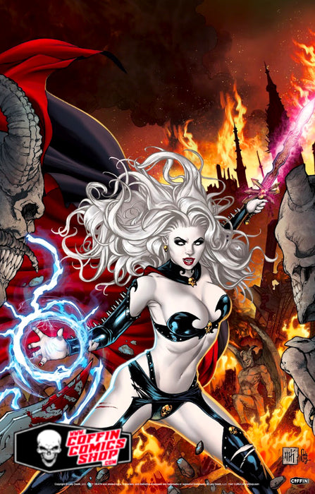 Lady Death: Frontline 11x17" Print