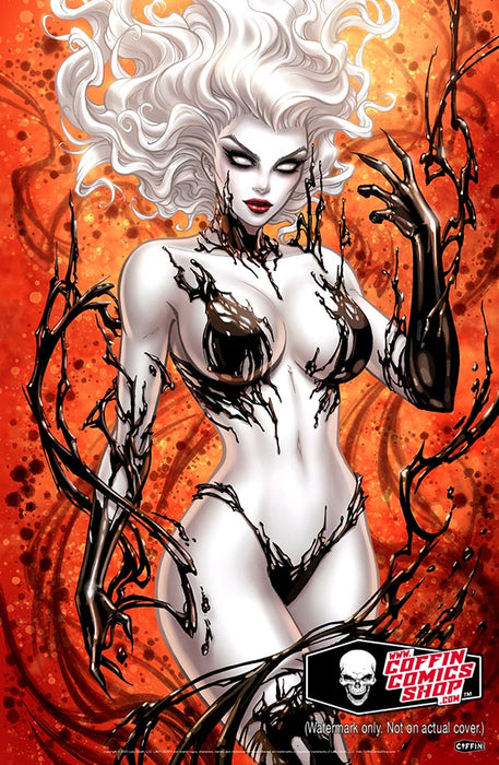 Lady Death: Dark Slide Succumb 11x17" Print