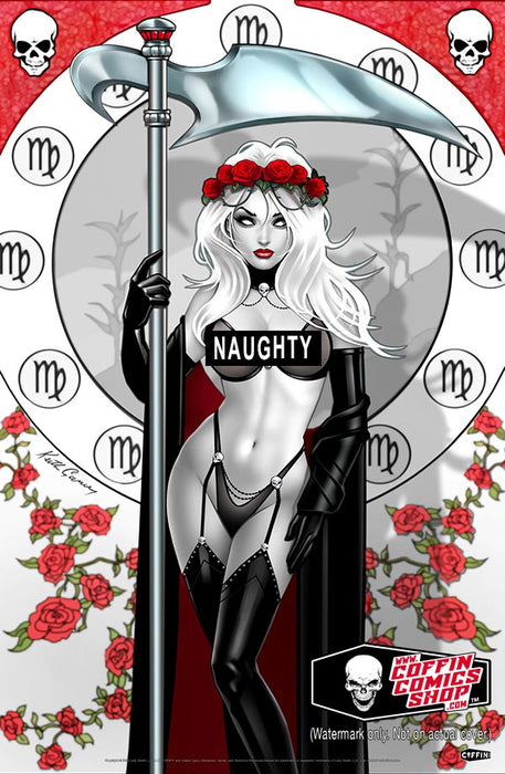 Lady Death: Naughty Virgo 2025 11x17" Print