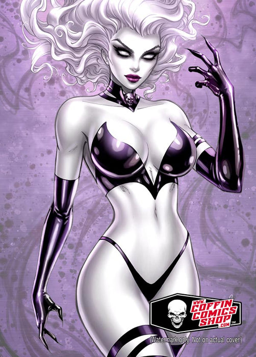 Lady Death: Dark Slide Metallicard