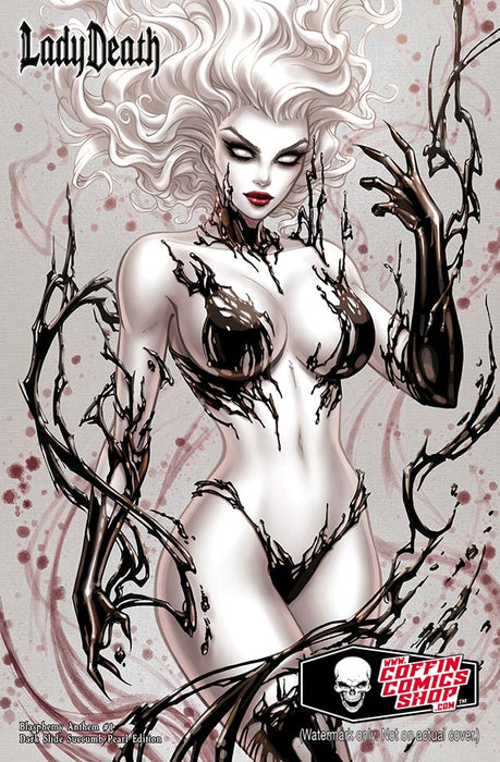 Lady Death: Blasphemy Anthem #1 - Dark Slide Succumb Pearl Edition