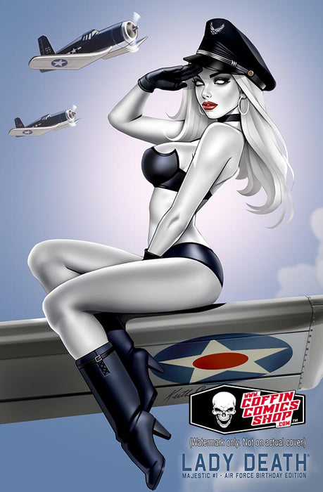 Lady Death: Majestic #1 - Air Force Birthday Edition