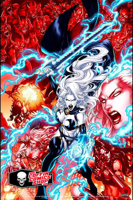 Lady Death: Skirmish 11x17" Print