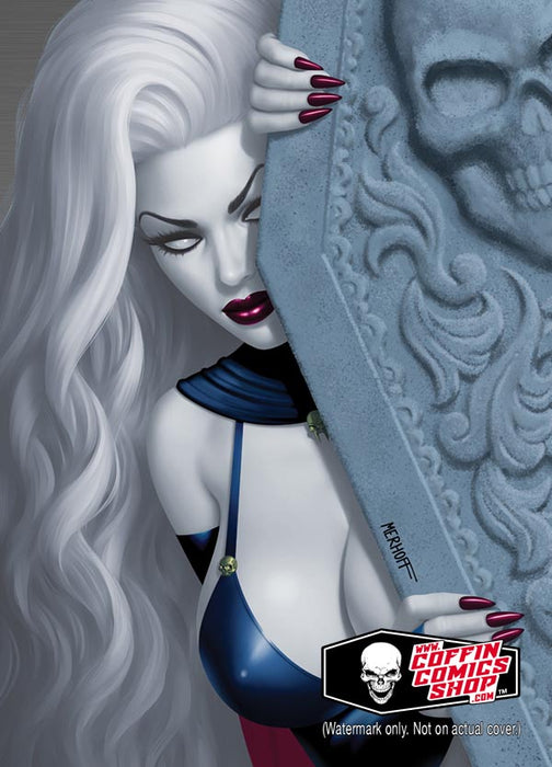 Lady Death: Sworn Casket Metallicard