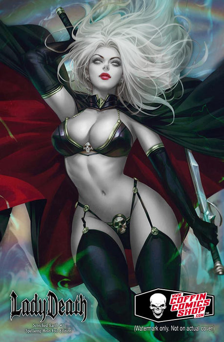 Lady Death: Scorched Earth #1 - Spellsong Holo-Foil Edition