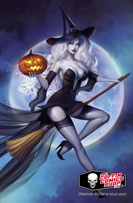 Lady Death: All Hallows Evil #1 - Moonwitch Virgin Art Edition