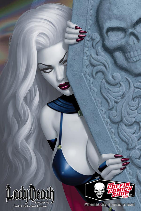 Lady Death: Sworn #1 - Casket Holo-Foil Edition